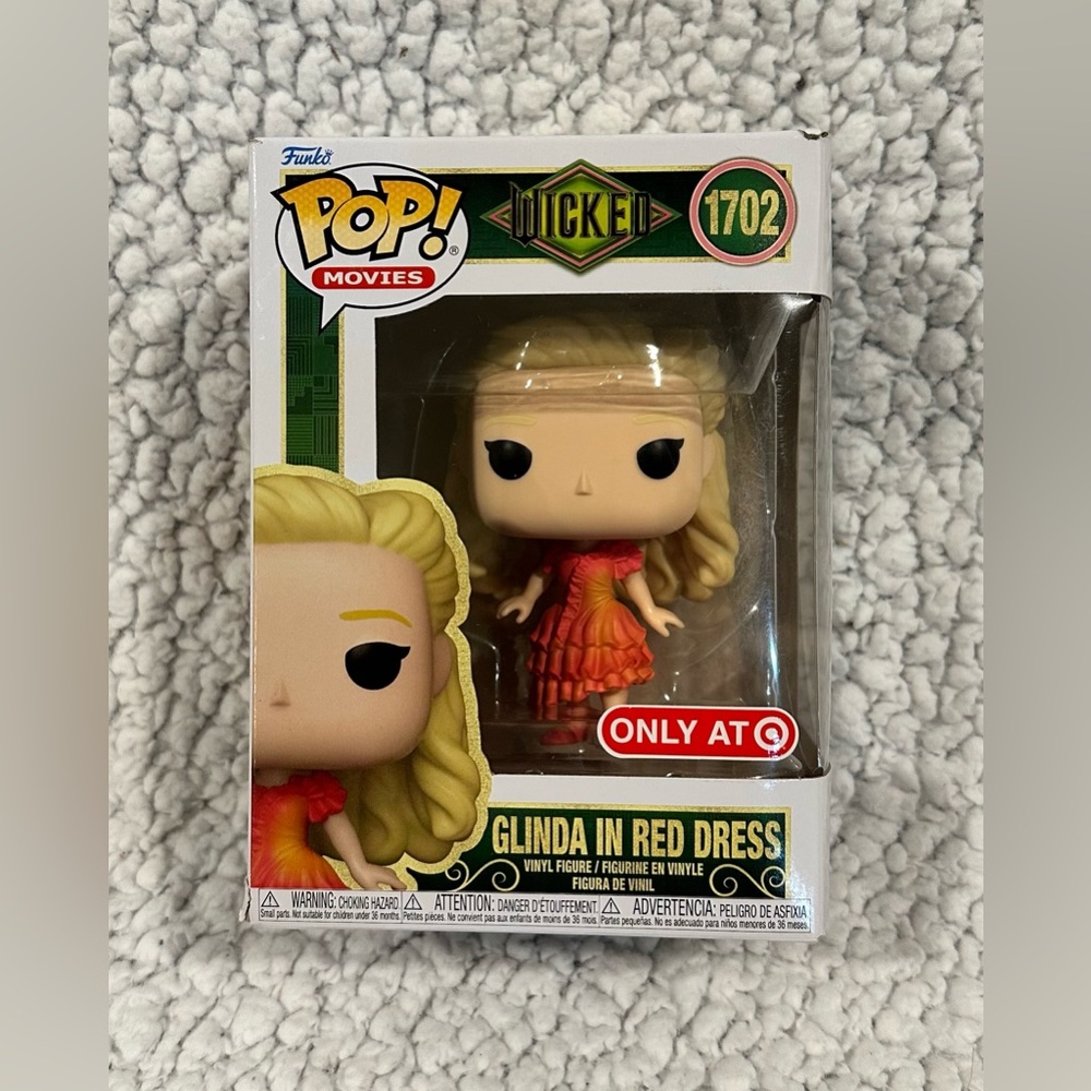 Funko POP! Movies: Wicked Glinda in Red Dress #1702